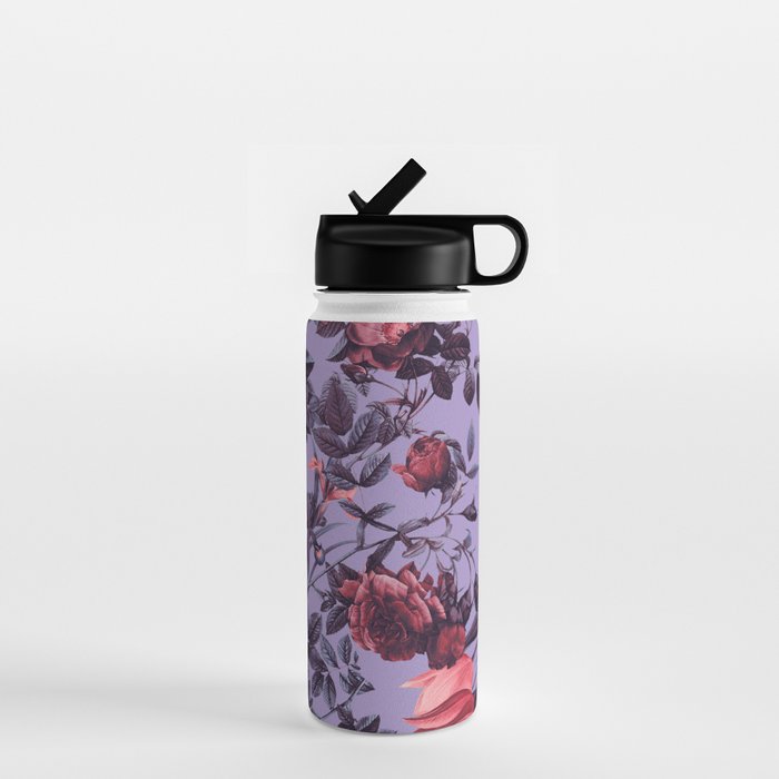 Romantic Floral Pattern Water Bottle Gallery Image 1