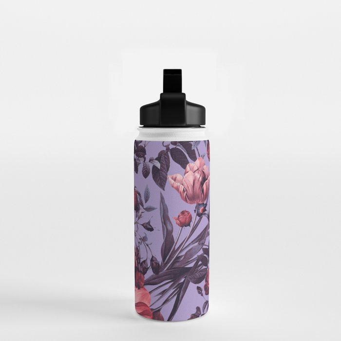Romantic Floral Pattern Water Bottle Gallery Image 2