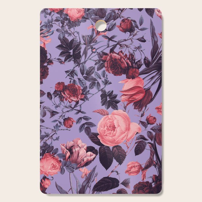 Romantic Floral Pattern Cutting Board Gallery Image 1