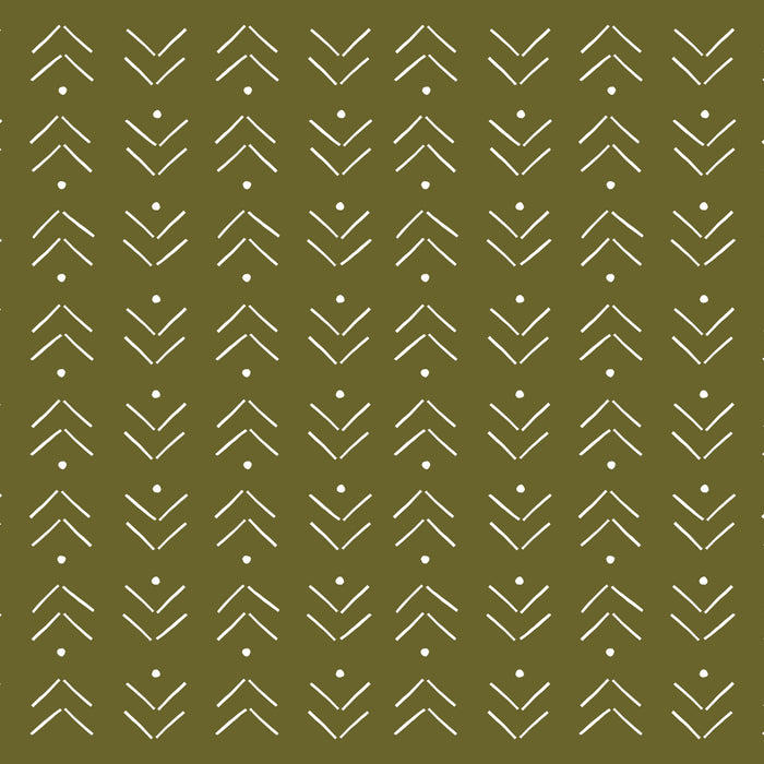 Arrow Lines Pattern Design 7 in olive green Coffee Mug Gallery Image 2