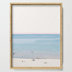 A Day at The Beach #society6 #decor #buyart Serving Tray Gallery Image 1