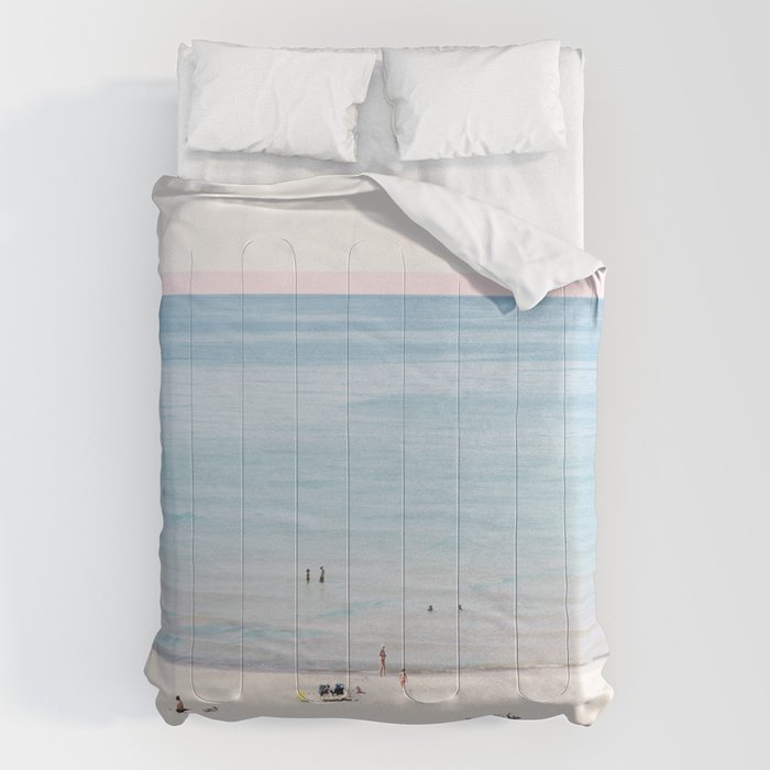 A Day at The Beach #society6 #decor #buyart Comforter Gallery Image 6