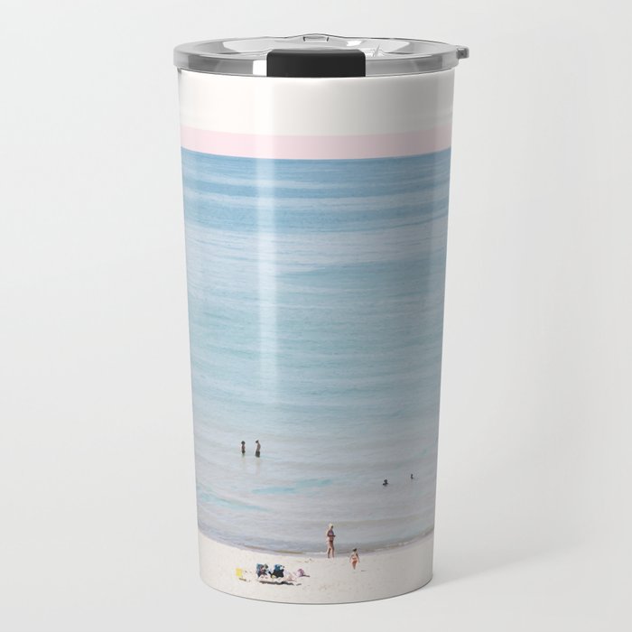 A Day at The Beach #society6 #decor #buyart Travel Mug Gallery Image 1