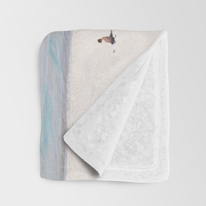 A Day at The Beach #society6 #decor #buyart Throw Blanket Gallery Image 3