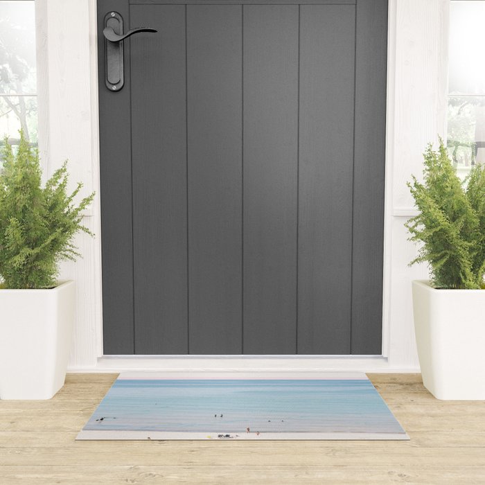 A Day at The Beach #society6 #decor #buyart Welcome Mat Gallery Image 3