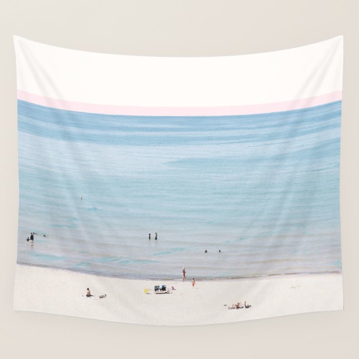 A Day at The Beach #society6 #decor #buyart Wall Tapestry Gallery Image 1