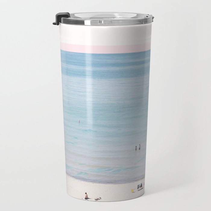 A Day at The Beach #society6 #decor #buyart Travel Mug Gallery Image 3