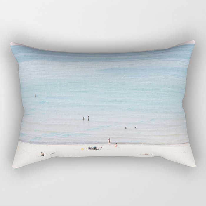 A Day at The Beach #society6 #decor #buyart Rectangular Pillow Gallery Image 2