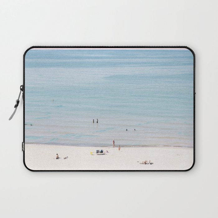 A Day at The Beach #society6 #decor #buyart Laptop Sleeve Gallery Image 1