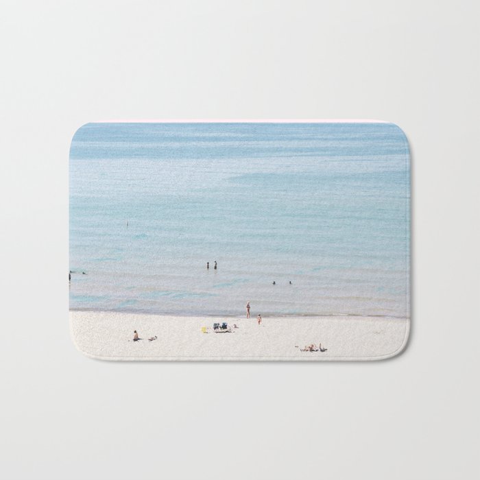 A Day at The Beach #society6 #decor #buyart Bath Mat Gallery Image 1