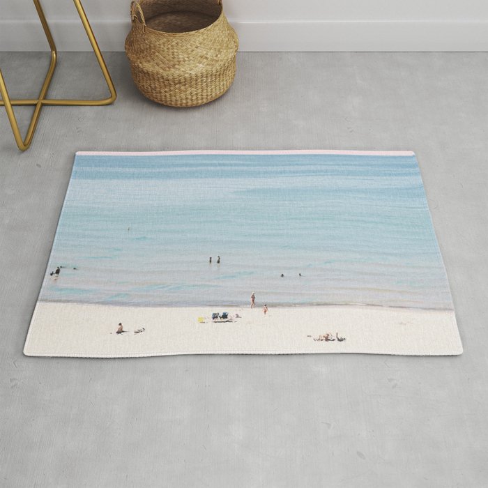 A Day at The Beach #society6 #decor #buyart Rug Gallery Image 1
