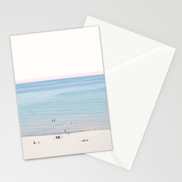 A Day at The Beach #society6 #decor #buyart Stationery Card Gallery Image 2