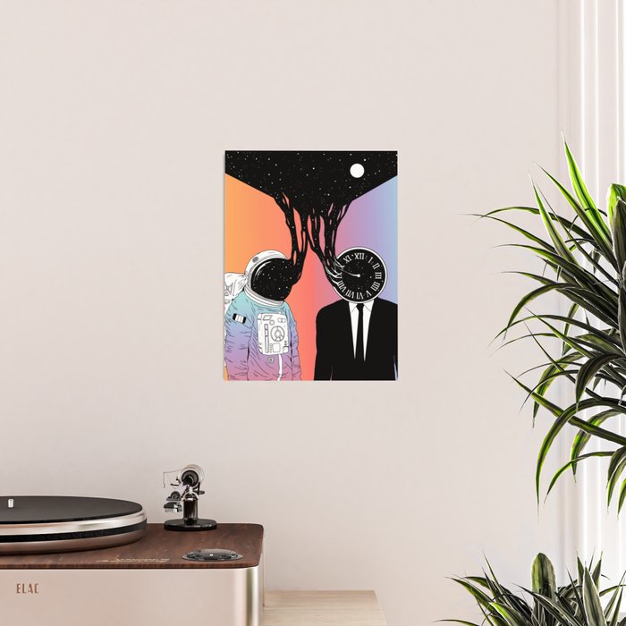 A Portrait of Space and Time ( A Study of Existence) Poster Gallery Image 2