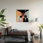 A Portrait of Space and Time ( A Study of Existence) Wood Wall Art Gallery Image 2