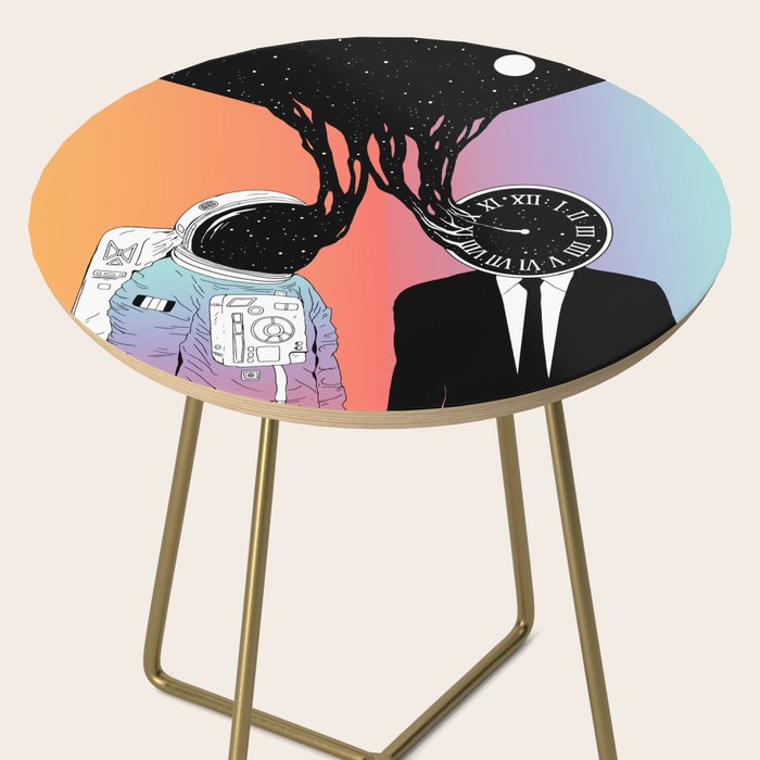 A Portrait of Space and Time ( A Study of Existence) Side Table Gallery Image 2