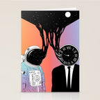 A Portrait of Space and Time ( A Study of Existence) Stationery Card Gallery Image 2
