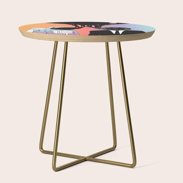 A Portrait of Space and Time ( A Study of Existence) Side Table Gallery Image 1