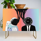 A Portrait of Space and Time ( A Study of Existence) Credenza Gallery Image 1