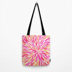 Watercolor Burst - Pink OmbrÃ© Tote Bag Gallery Image 2