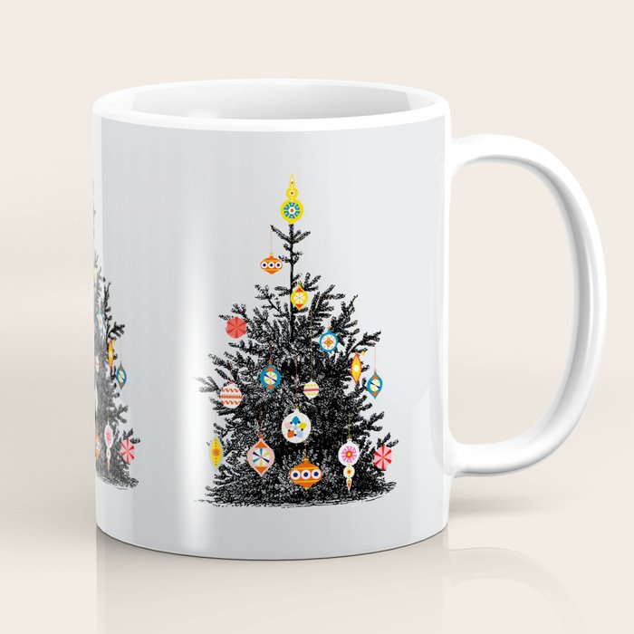 Decorated christmas tree Coffee Mug Gallery Image 1