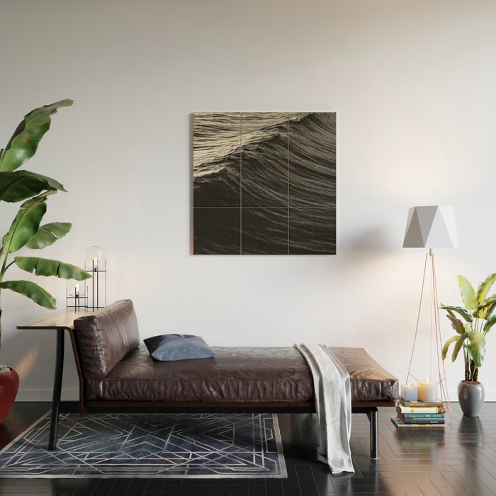 OCEAN WAVES II Wood Wall Art Gallery Image 2