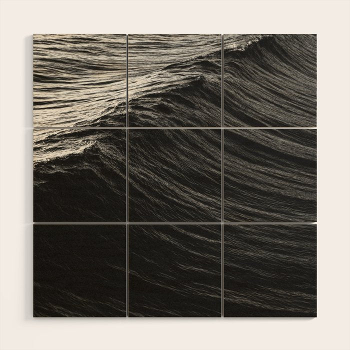 OCEAN WAVES II Wood Wall Art Gallery Image 1