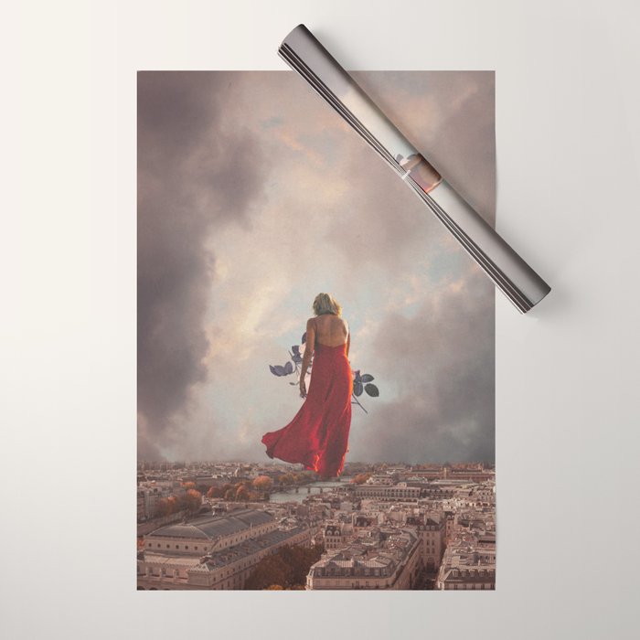 Carrying my Cities wherever I go Wrapping Paper Gallery Image 1