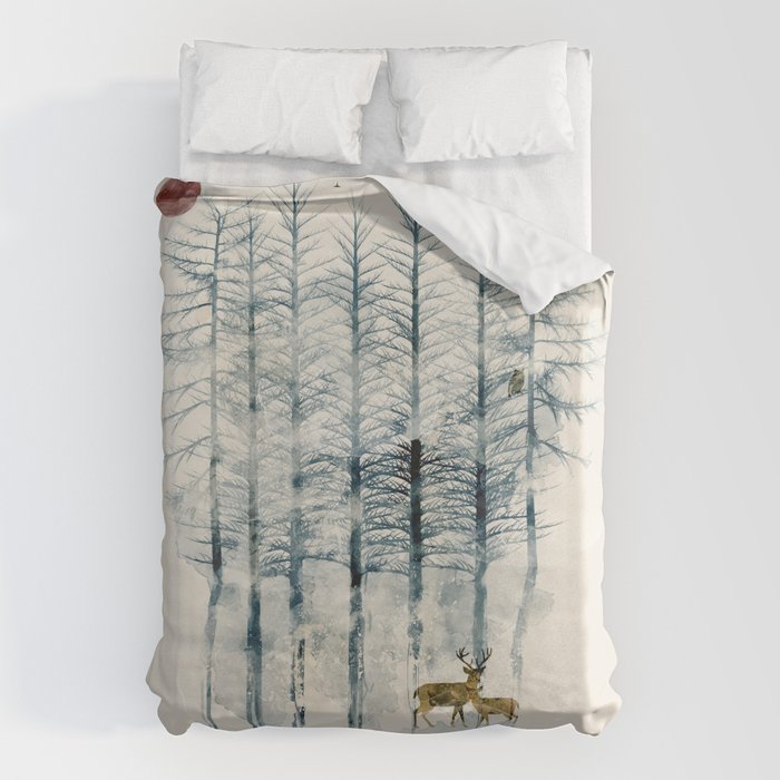 the blue forest Duvet Cover Gallery Image 6