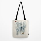 the blue forest Tote Bag Gallery Image 2