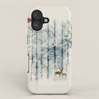 the blue forest iPhone Case Gallery Image 1