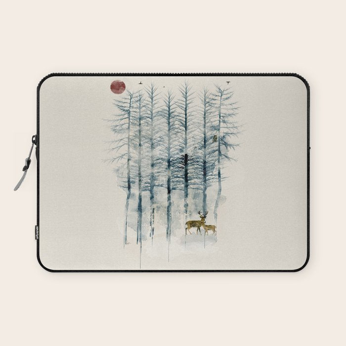 the blue forest Laptop Sleeve Gallery Image 1