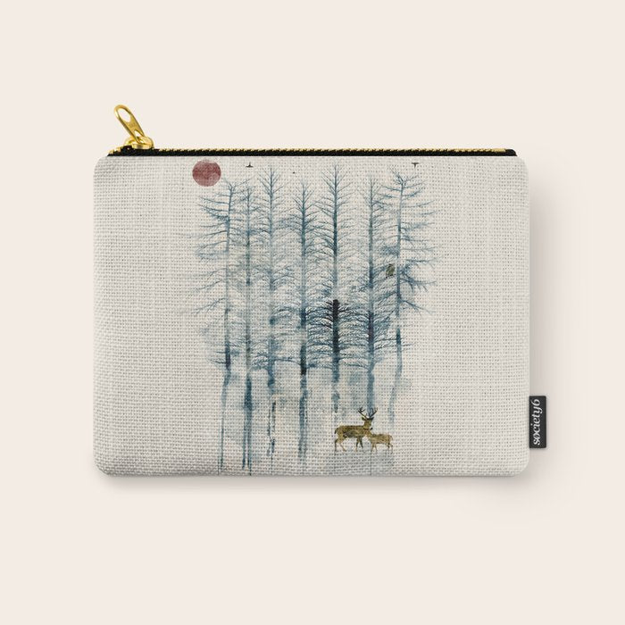 the blue forest Carry All Pouch Gallery Image 1