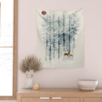the blue forest Wall Tapestry Gallery Image 2