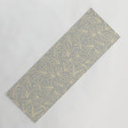 Lily Flower Pattern #3 Yoga Mat Gallery Image 1