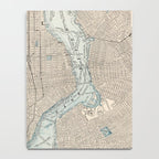 Vintage Map of New York City (1893) Notebook Gallery Image 4