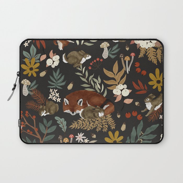 Animals winter wild nature 63B Laptop Sleeve Gallery Image 1