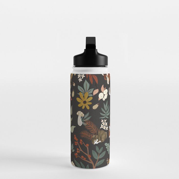 Animals winter wild nature 63B Water Bottle Gallery Image 3