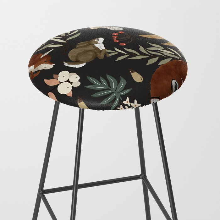 Animals winter wild nature 63B Stool Gallery Image 2