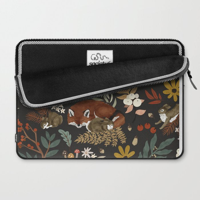 Animals winter wild nature 63B Laptop Sleeve Gallery Image 2