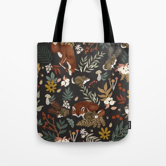 Animals winter wild nature 63B Tote Bag Gallery Image 1