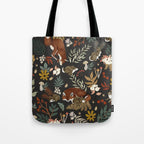 Animals winter wild nature 63B Tote Bag Gallery Image 1