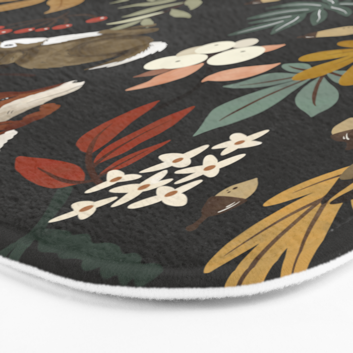 Animals winter wild nature 63B Bath Mat Gallery Image 3