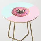 Pug Strawberry Donut Side Table Gallery Image 2