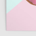 Pug Strawberry Donut Poster Gallery Image 3
