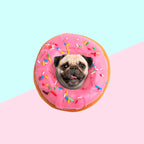 Pug Strawberry Donut Coffee Mug Gallery Image 2