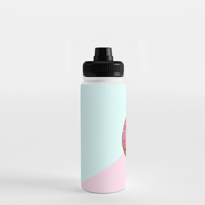 Pug Strawberry Donut Water Bottle Gallery Image 3
