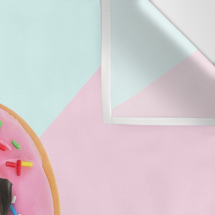 Pug Strawberry Donut Wall Tapestry Gallery Image 3