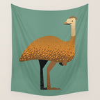 Whimsy Emu Wall Tapestry Gallery Image 4