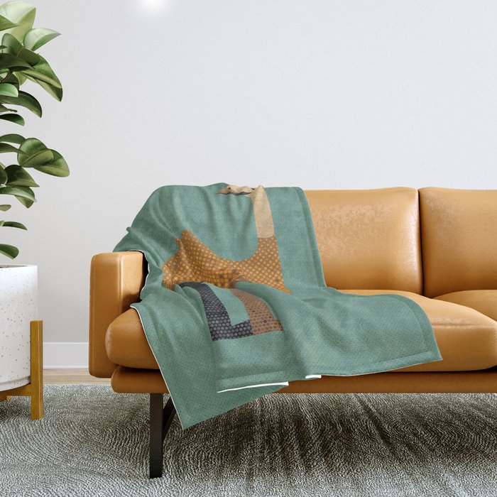 Whimsy Emu Throw Blanket Gallery Image 1