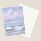 Lilac Sea - Ocean Landscape, Nature Photography Stationery Card Gallery Image 2